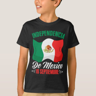 Camiseta De México 16 Septiembre Independencia de México 