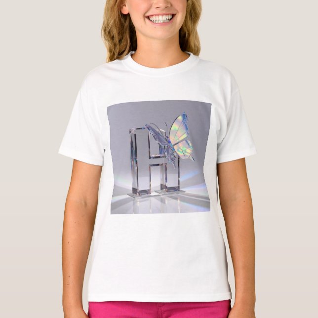 Camiseta de mezcla de algodón de las clásicas dama (Anverso)