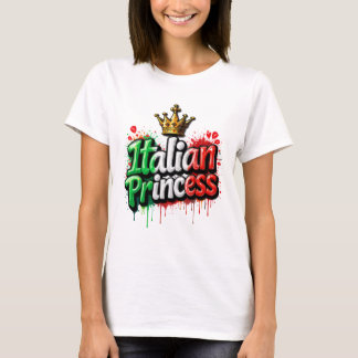 Camiseta de mezcla de tres hilos de Princesa Itali