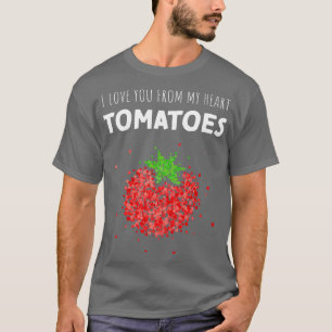 Camiseta De mi cabeza Tomates Tomate Costumbre Sustitución 