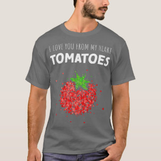 Camiseta De mi cabeza Tomates Tomate Costumbre Sustitución 