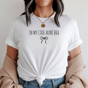 Camiseta de Mi Era, Tía Genial Personalizada, Cami