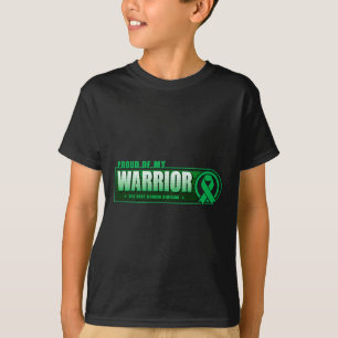 Camiseta De mi guerrero del cáncer de conducto biliar: apoy