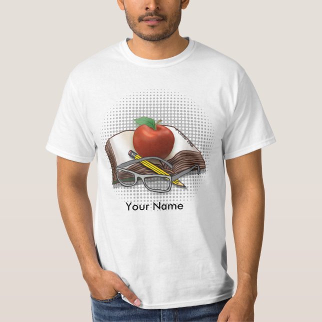 Camiseta de mi profesor sustituto (Anverso)