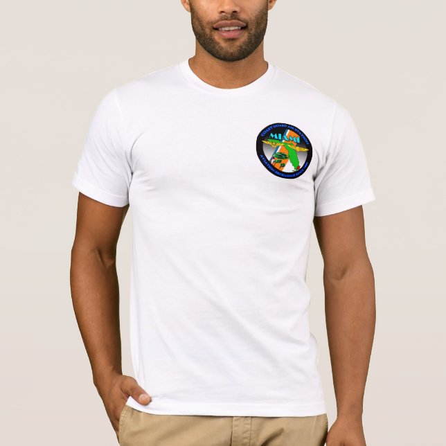 Camiseta de Miami de la estación aérea de (Anverso)