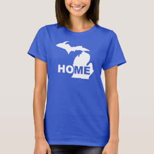 Camiseta de Michigan Hogar Lejos del Estado