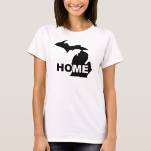 Camiseta de Michigan Hogar Lejos del Estado