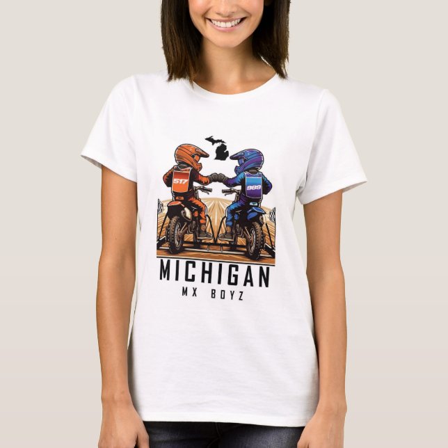 Camiseta De Michigan Mx Boyz (Anverso)