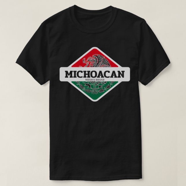 Camiseta De Michoacan Meico Coat of Arms Pullover  (Diseño del anverso)