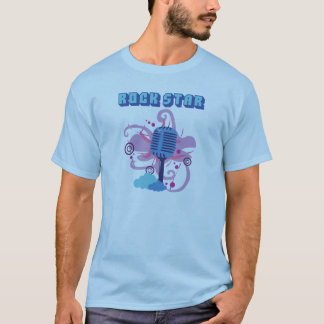 Camiseta de micrófono Rock Star