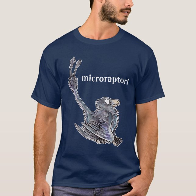 Camiseta de Microraptor (Anverso)