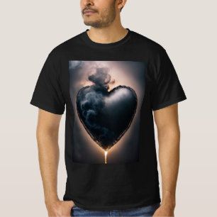 Camiseta de Midnight Heart Mens 