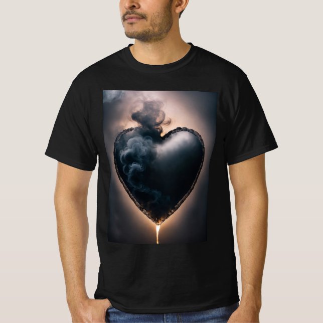 Camiseta de Midnight Heart Mens| (Anverso)