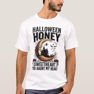 Camiseta de miel de Halloween Diseño de amor espel