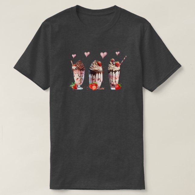 Camiseta de Milkshake (Diseño del anverso)