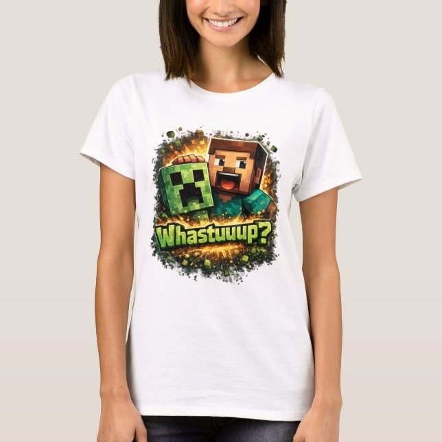 Camiseta de Minecraft (Anverso)