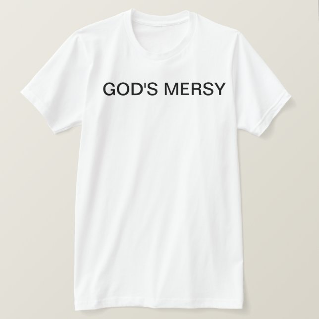 Camiseta de Misericordia de Dios - Gráfica espirit (Anverso del diseño)
