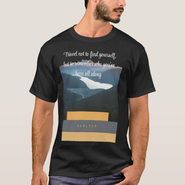 Camiseta de Misty Mountain Wilderness (Anverso)