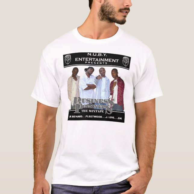 Camiseta de Mixtape de los socios comerciales (Anverso)