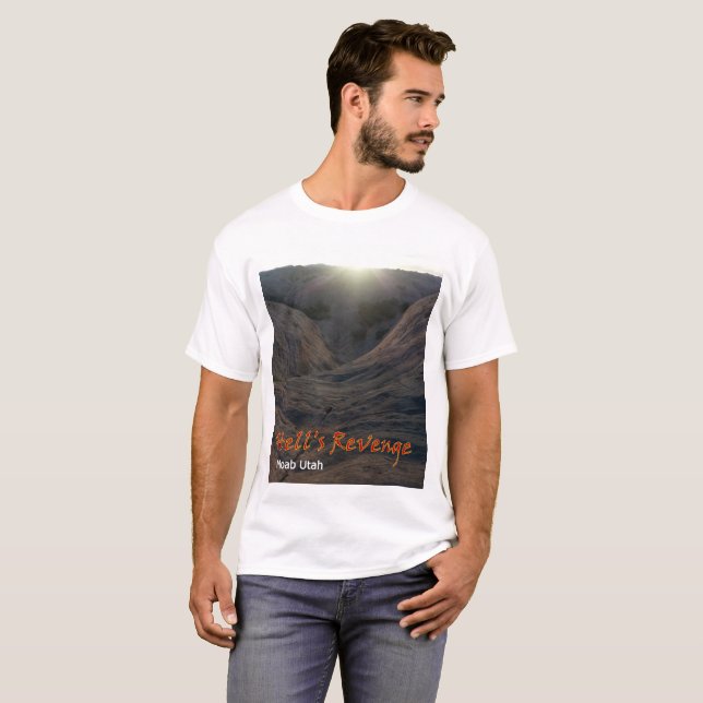 Camiseta de Moab Utah de la venganza del infierno (Anverso completo)