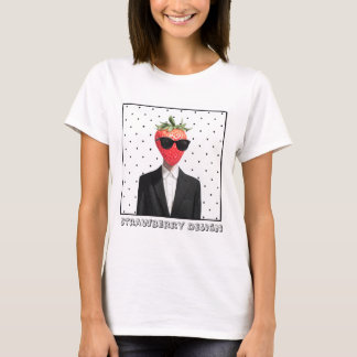 Camiseta de moda con lunares lindos