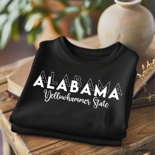 Camiseta de moda de Alabama Yellowhammer State