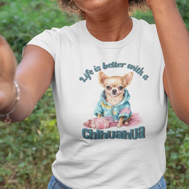 Camiseta de moda de Chihuahua Dog Lover (Subido por el creador)