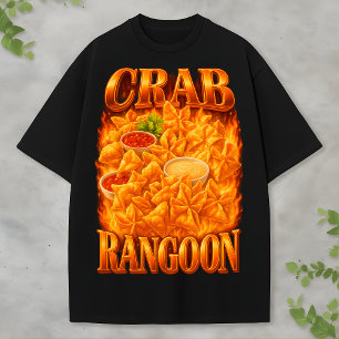 Camiseta de moda de comida clandestina Fried Snack