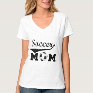 Camiseta de moda de la mamá del fútbol
