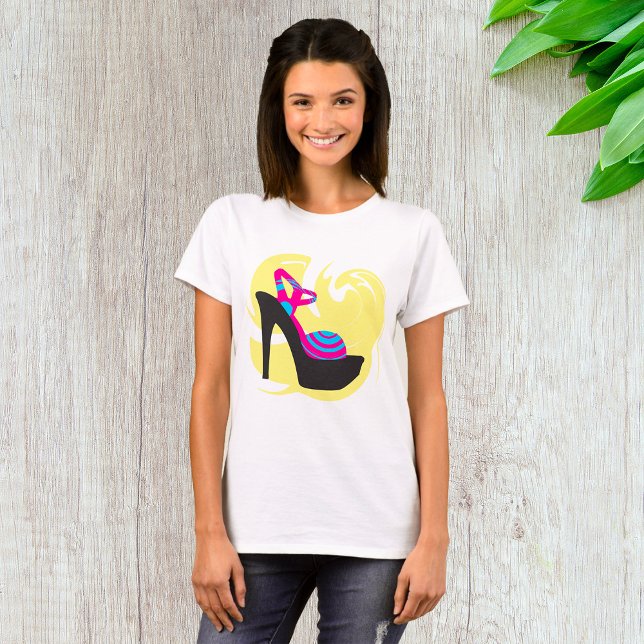 Camiseta de moda de tacones altos (Subido por el creador)