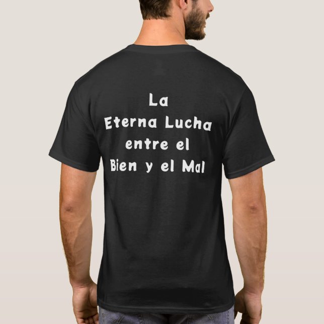 Camiseta De moda enfríe hacia fuera el poste de Instagram (Reverso)