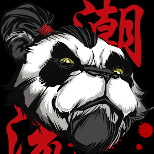 Camiseta de moda Guay Panda Master Unisex