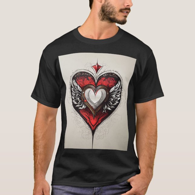 Camiseta de moda hacia adelante - estilo de captur (Anverso)