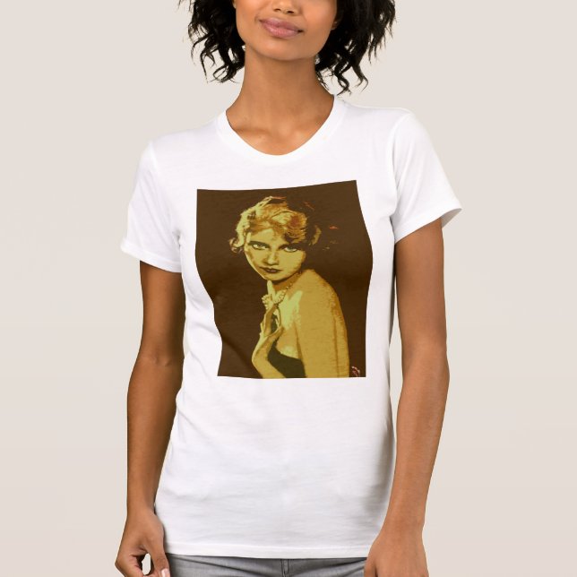 Camiseta de moda para damas de moda de los años 30 (Anverso)