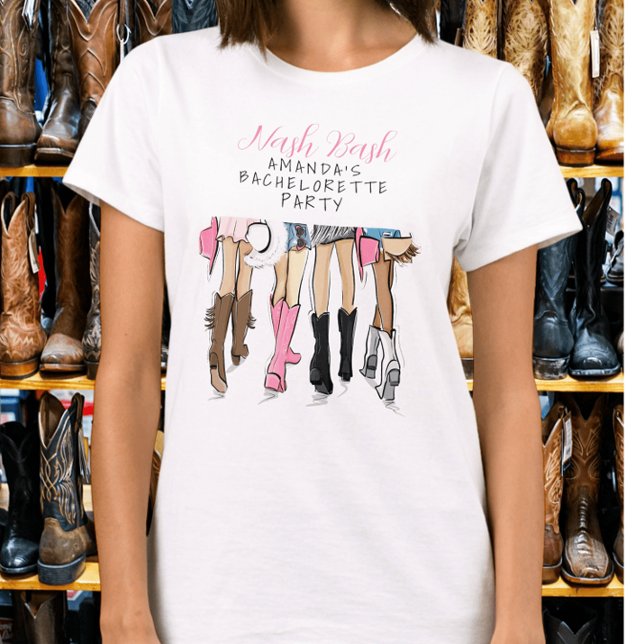 Camiseta de moda para despedida de soltera Nashvil (Subido por el creador)