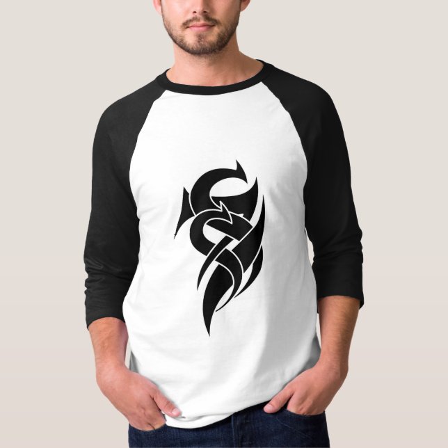 Camiseta de moda para hombre estrictamente que (Anverso)