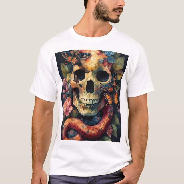 Camiseta de moda para hombres (Anverso)