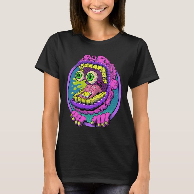 camiseta de moda para mujeres (Anverso)