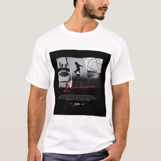 Camiseta de moda urbana con collage de fotos de pa