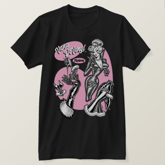 Camiseta de moda Vana DeVinyl™ (Anverso del diseño)