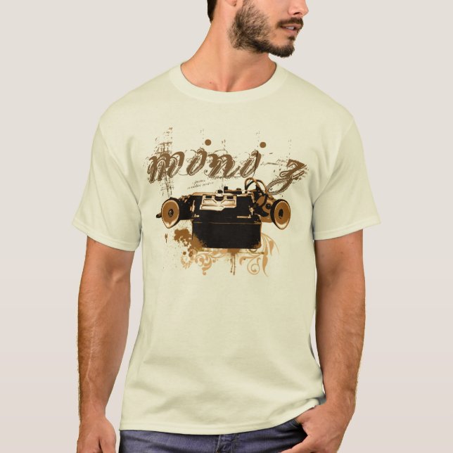 Camiseta De moda/vintage Mini-z (Anverso)