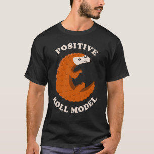 Camiseta de modelo de rollo positivo amante del pa