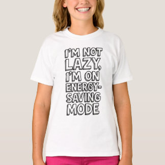 Camiseta de Modo Perezoso – Regalo Divertido