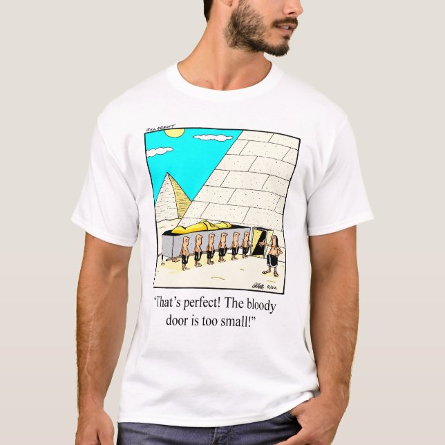 Camiseta de momia egipcia divertida (Anverso)