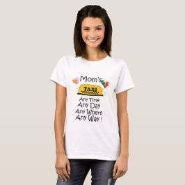 Camiseta de MOM'S TAXI, auto divertido de meme
