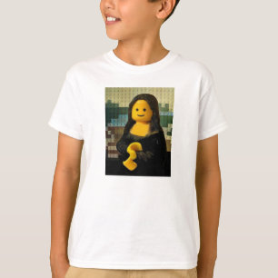 Camiseta de Mona Lisa para los niños