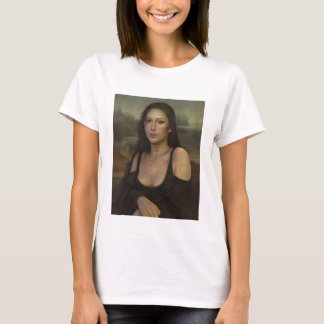 Camiseta de Mona Lisa Rebelde con Tatuaje - Arte C