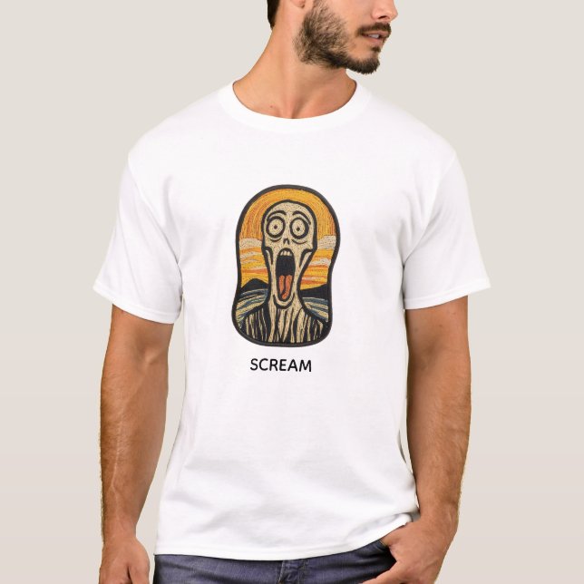 Camiseta de MONCH SCREAM (Anverso)