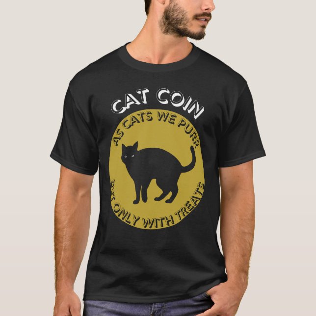 Camiseta de moneda de gato (Anverso)
