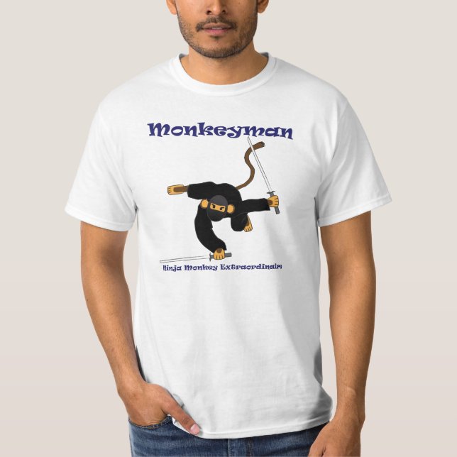 Camiseta de Monkeyman (Anverso)